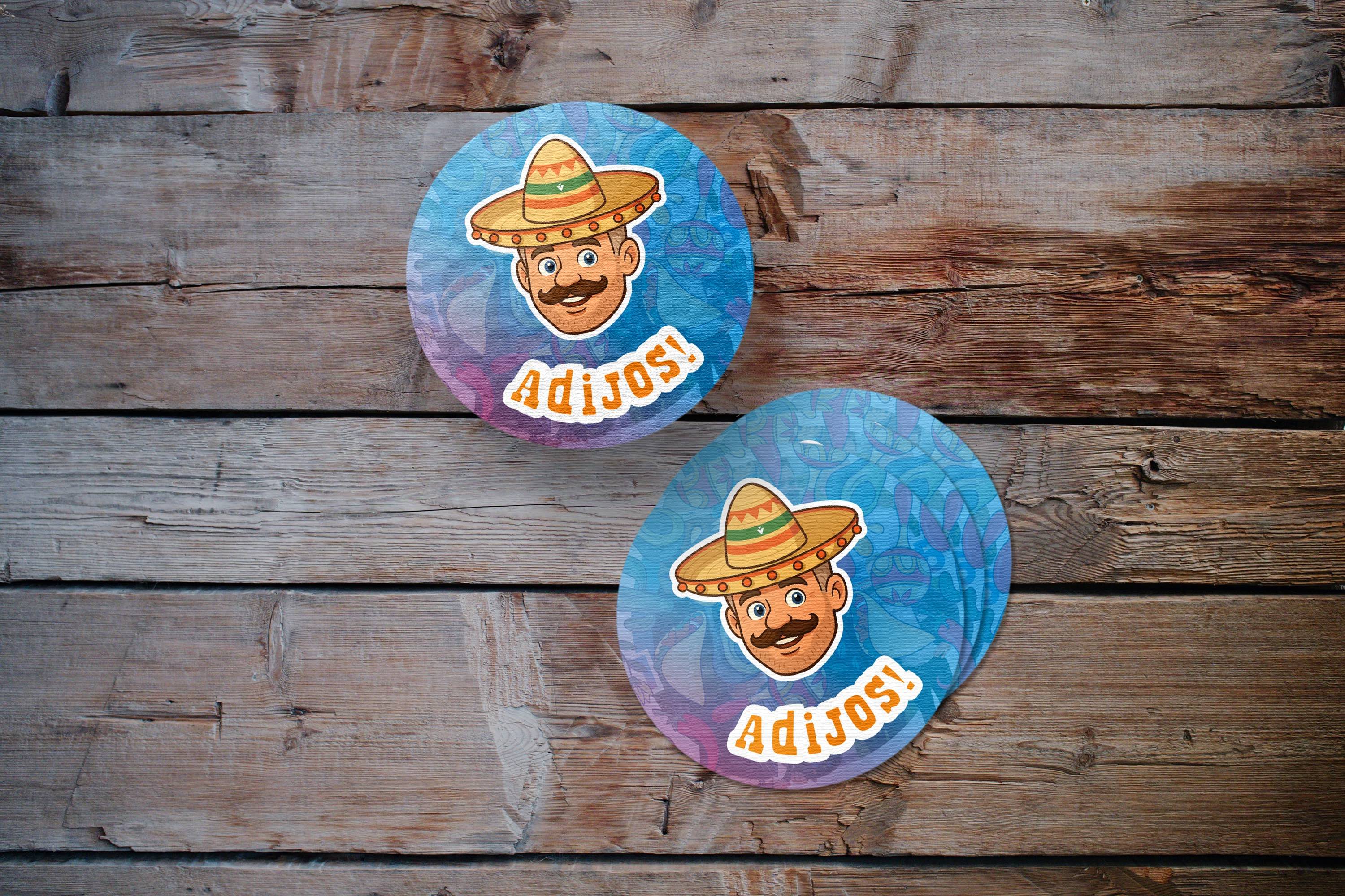 Bierviltjes voor afscheid collega Jos - VNOM