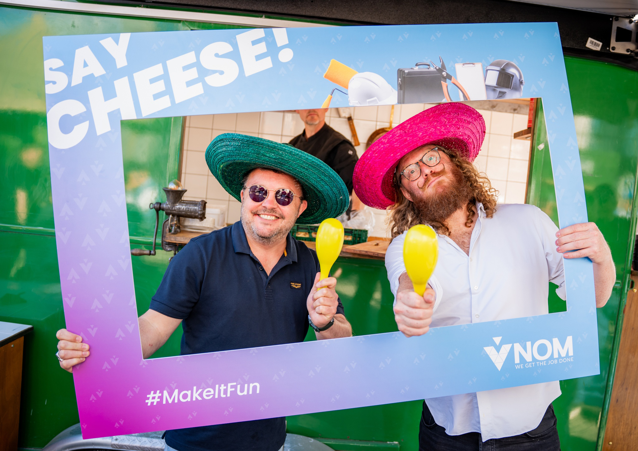 Fotoframe voor evenementen - VNOM