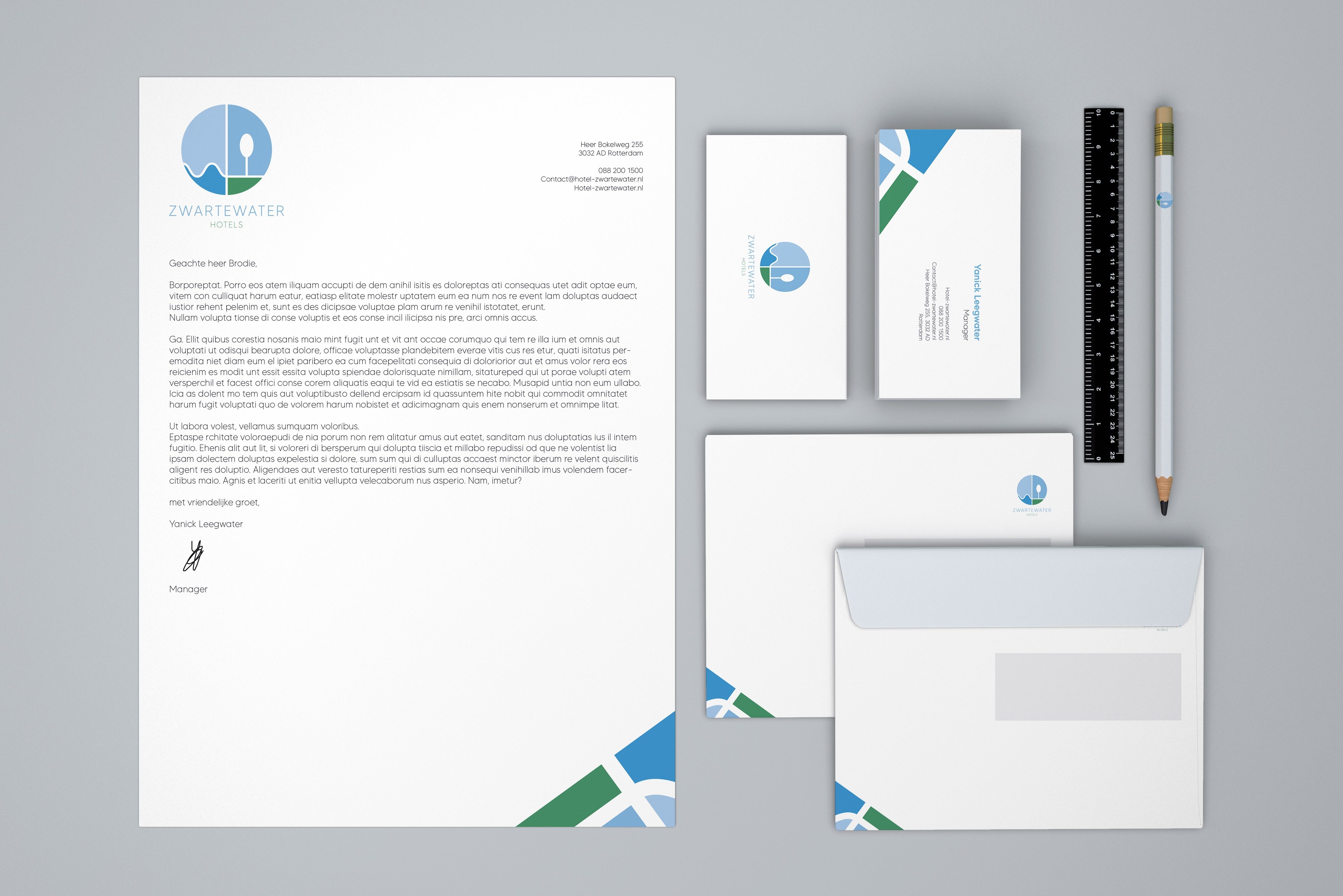 Huisstijl realisatie - Schoolopdracht