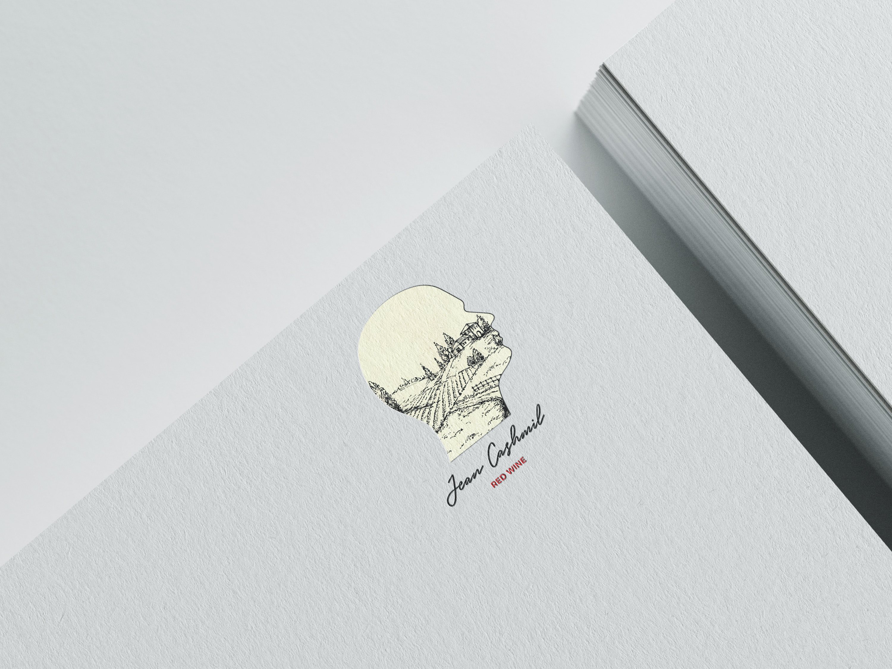 Logo voor wijnmerk - Schoolopdracht