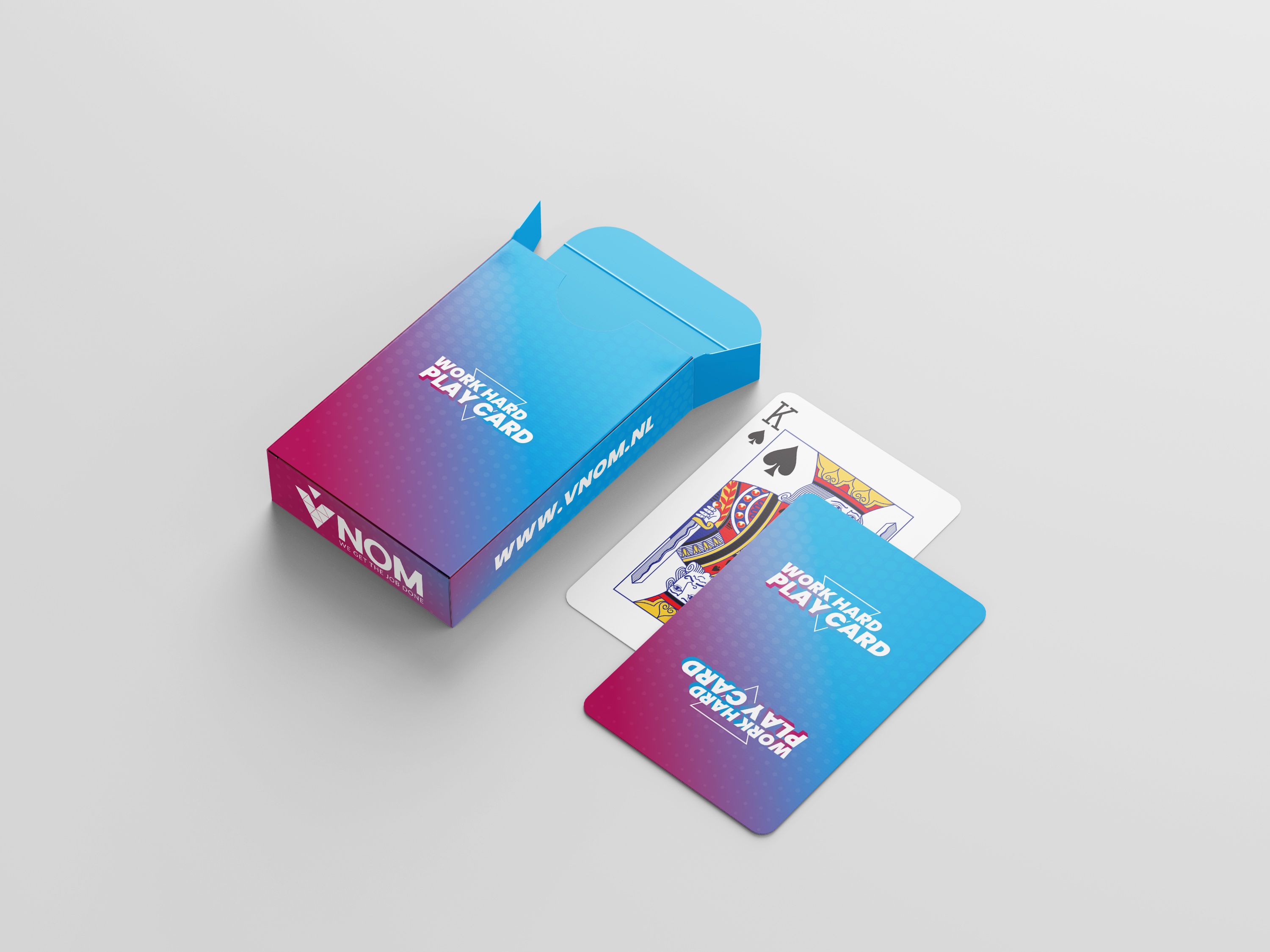 VNOM speelkaarten in de nieuwe huisstijl - VNOM